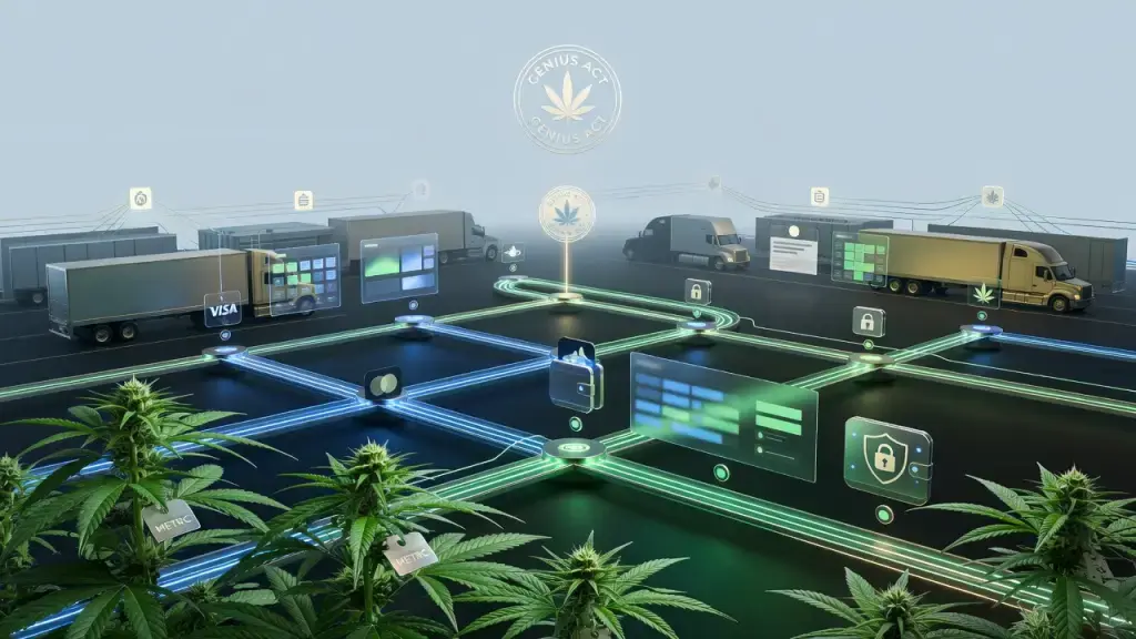 Stablecoin Payment Rails From Visa and Mastercard Could Reshape Cannabis B2B